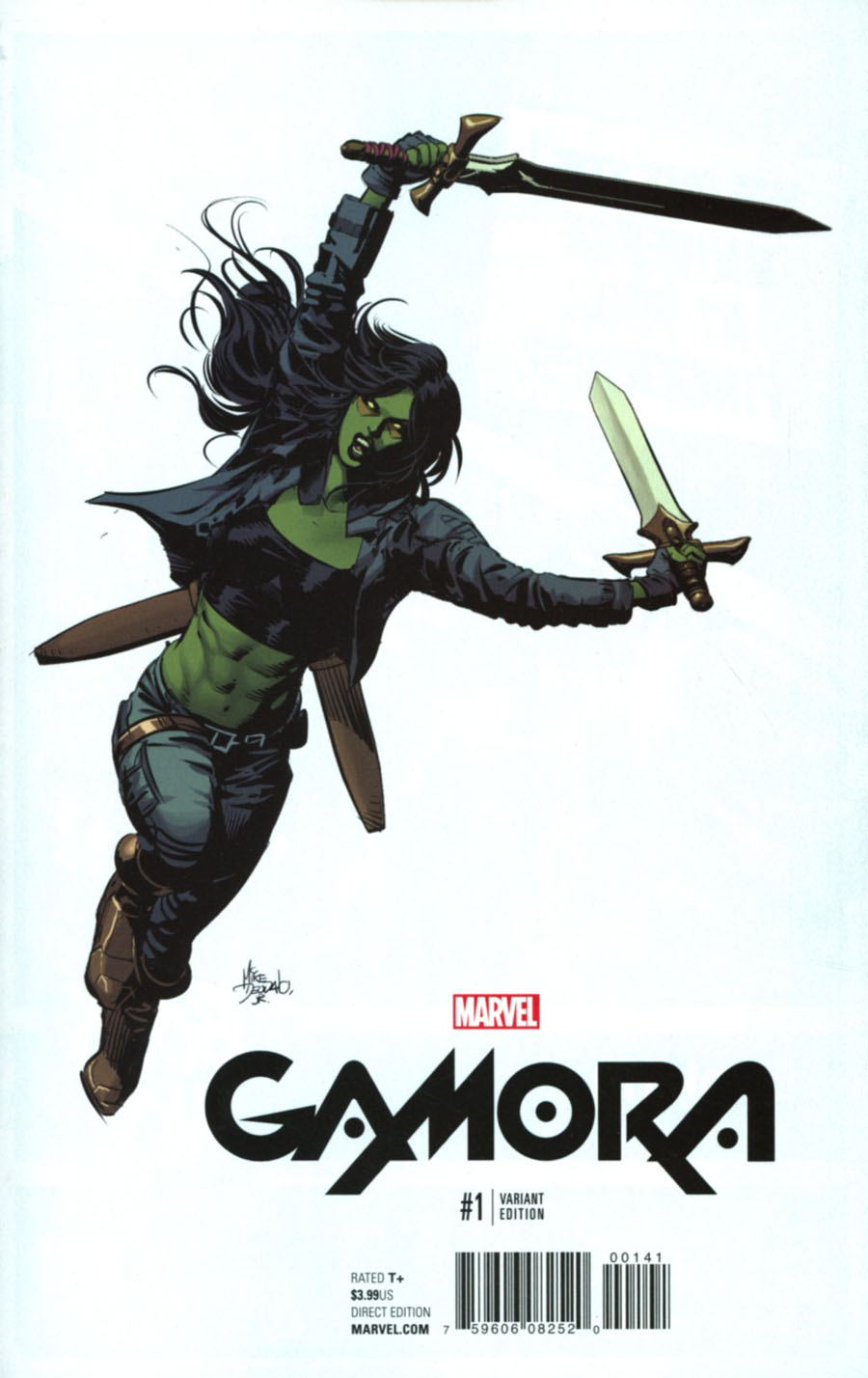 Gamora #1 Cover D Incentive Mike Deodato Jr Teaser Variant Cover (Marvel Now Tie-In)