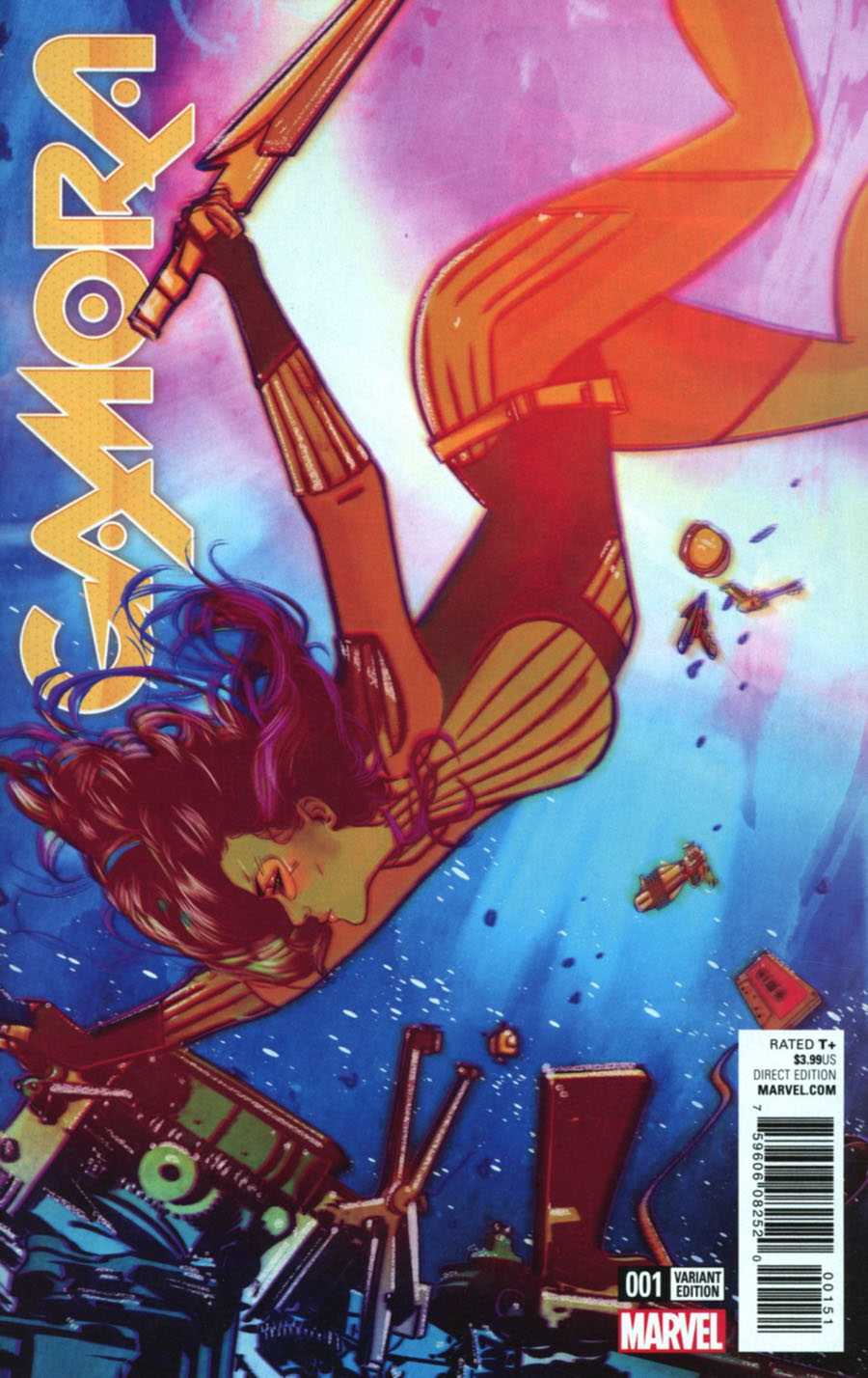 Gamora #1 Cover F Incentive Tula Lotay Variant Cover (Marvel Now Tie-In)