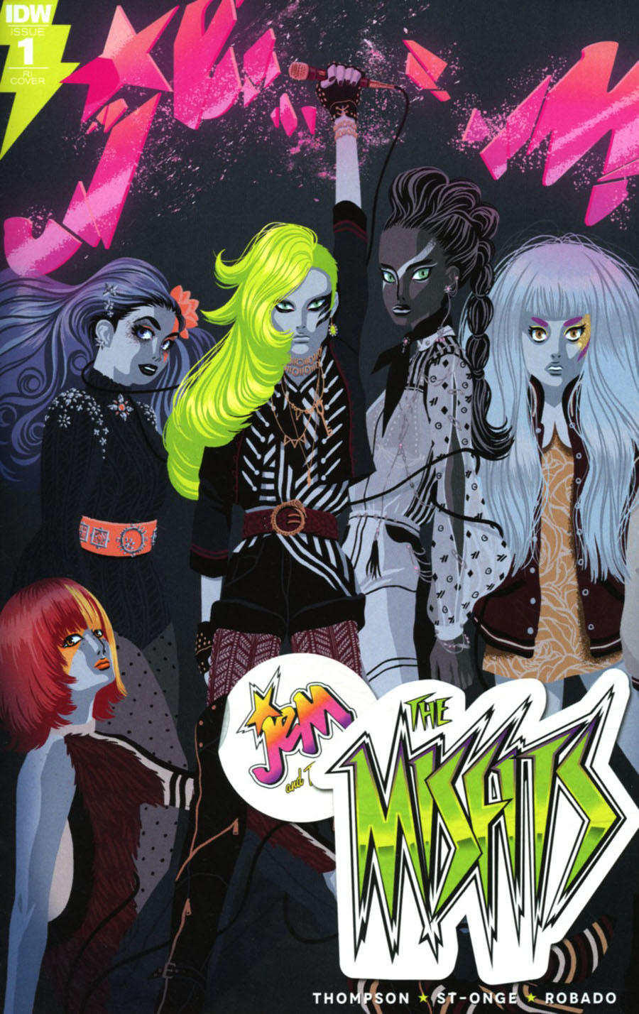 Jem And The Misfits #1 Cover D Incentive George Caltsoudas Variant Cover