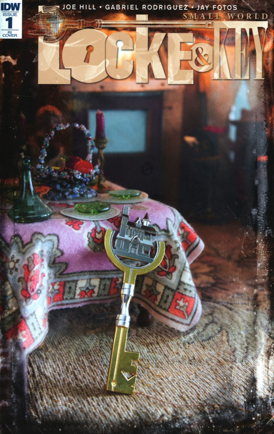 Locke & Key Small World Cover E Incentive Skelton Crew Small World Key Photo Variant Cover