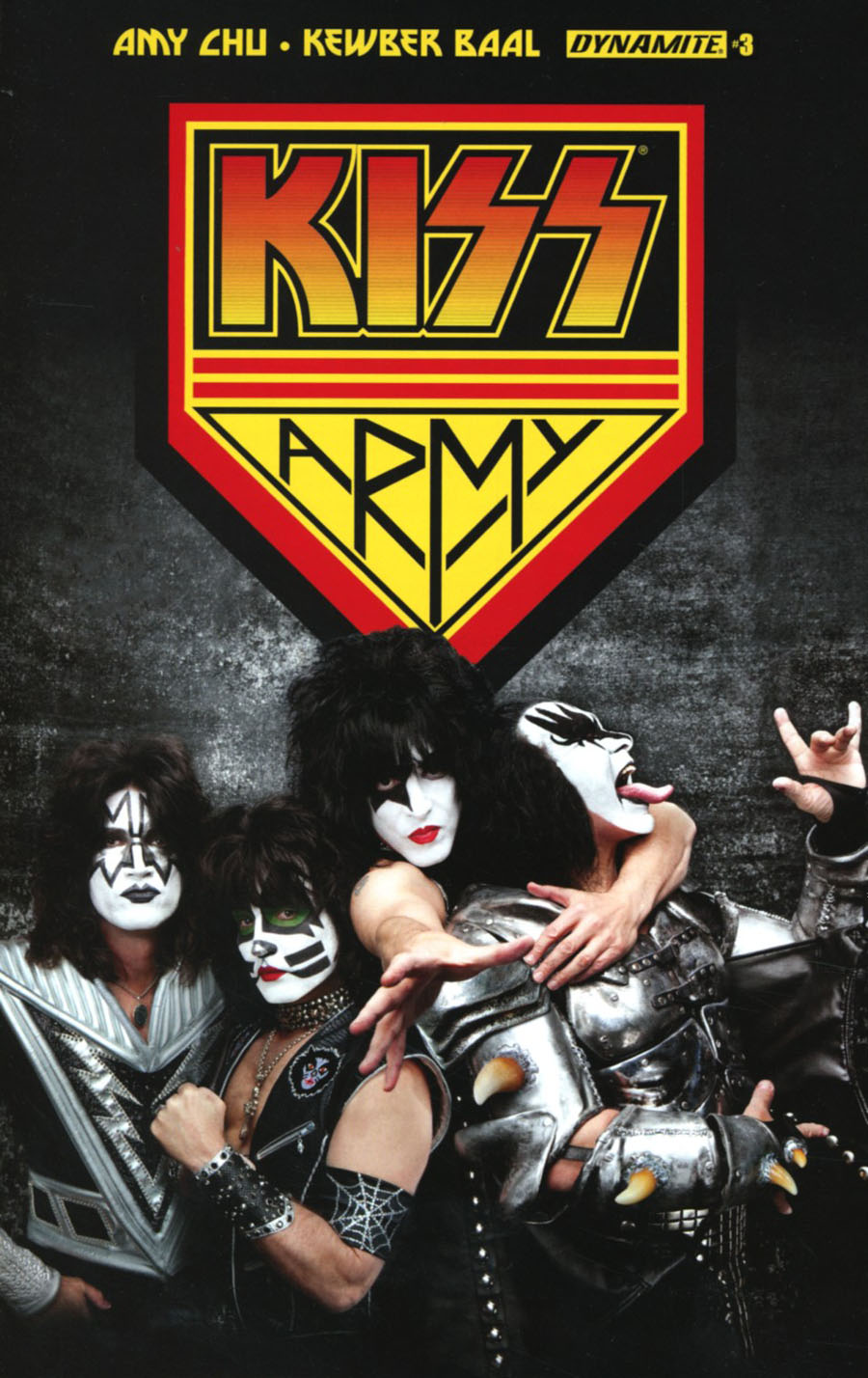 KISS Vol 3 #3 Cover G Variant KISS Army Photo Cover