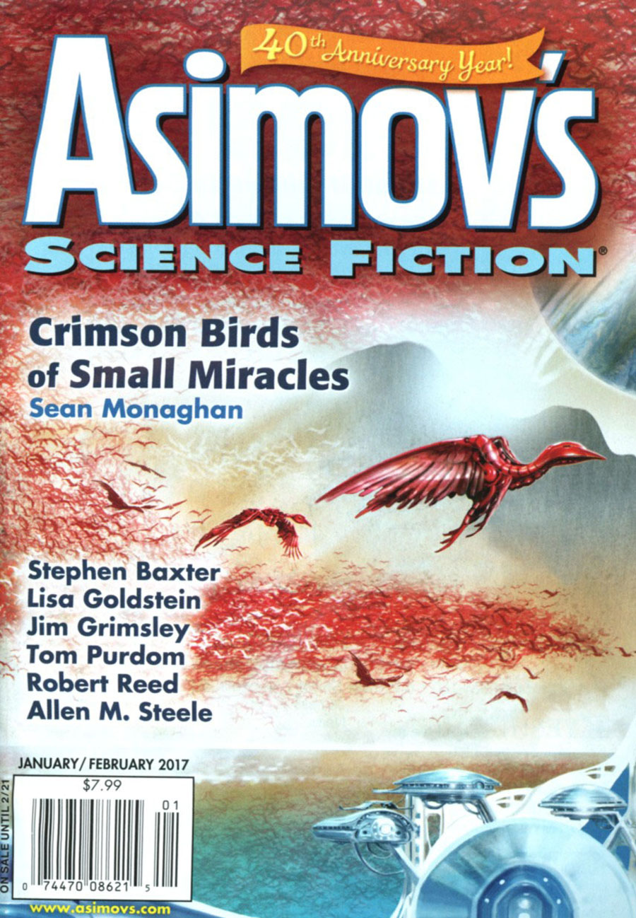 Asimovs Science Fiction Vol 41 #1 & 2 January / February 2017