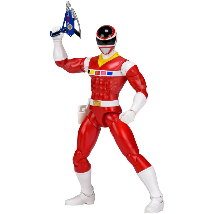 Power Rangers Legacy 6-Inch Action Figure Assortment B - Power Rangers In Space Red Space Ranger