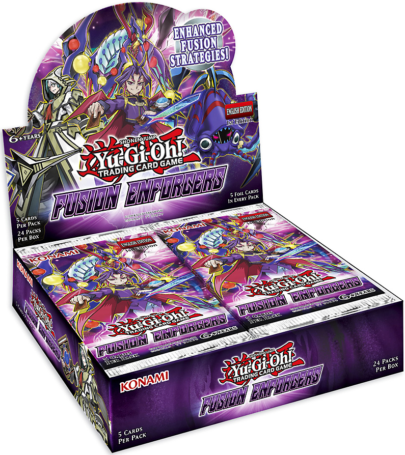 Yu-Gi-Oh TCG Fusion Enforcers Booster Display (24)