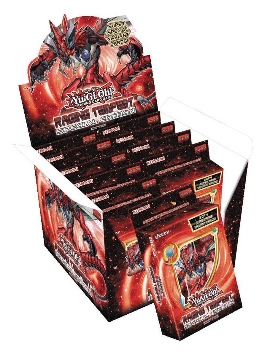 Yu-Gi-Oh TCG Raging Tempest Special Edition Box Display (10)