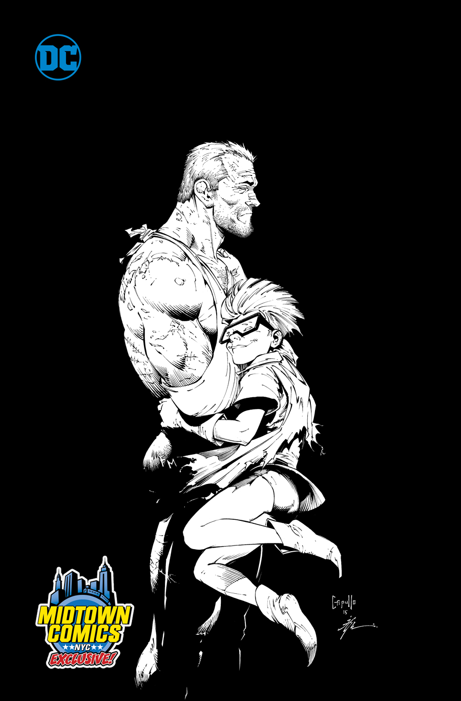 Dark Knight III The Master Race #7 Cover C Midtown Exclusive Greg Capullo Sketch Variant Cover