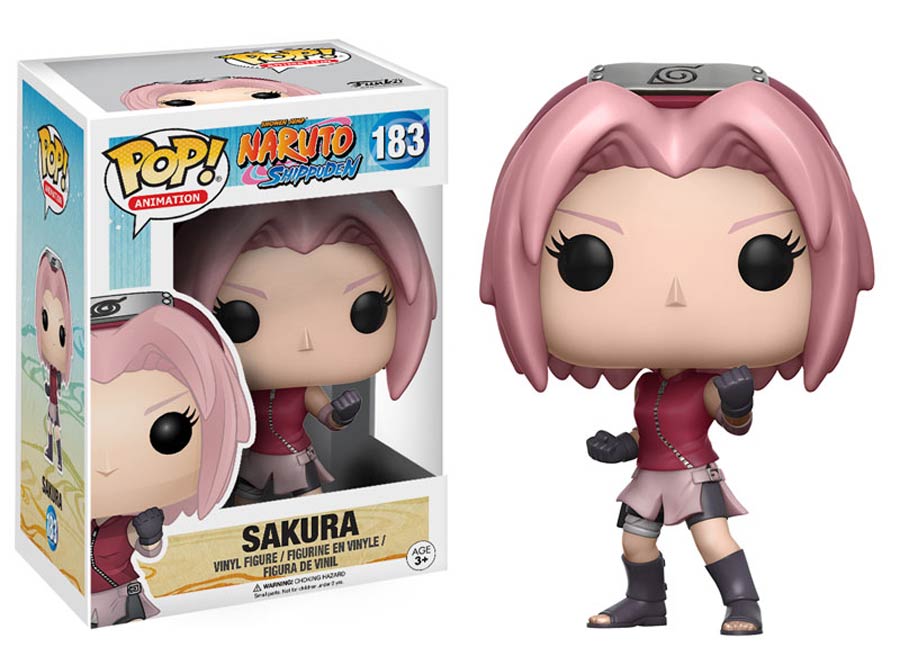 POP Animation 183 Naruto Shippuden Sakura Vinyl Figure