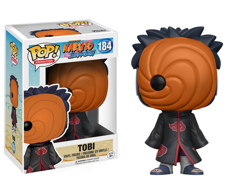 POP Animation 184 Naruto Shippuden Tobi Vinyl Figure