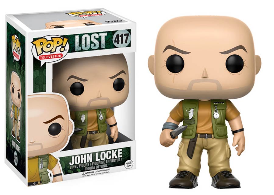 POP Television 417 Lost John Locke Vinyl Figure