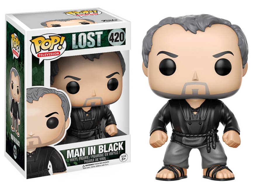 POP Television 420 Lost Man in Black Vinyl Figure