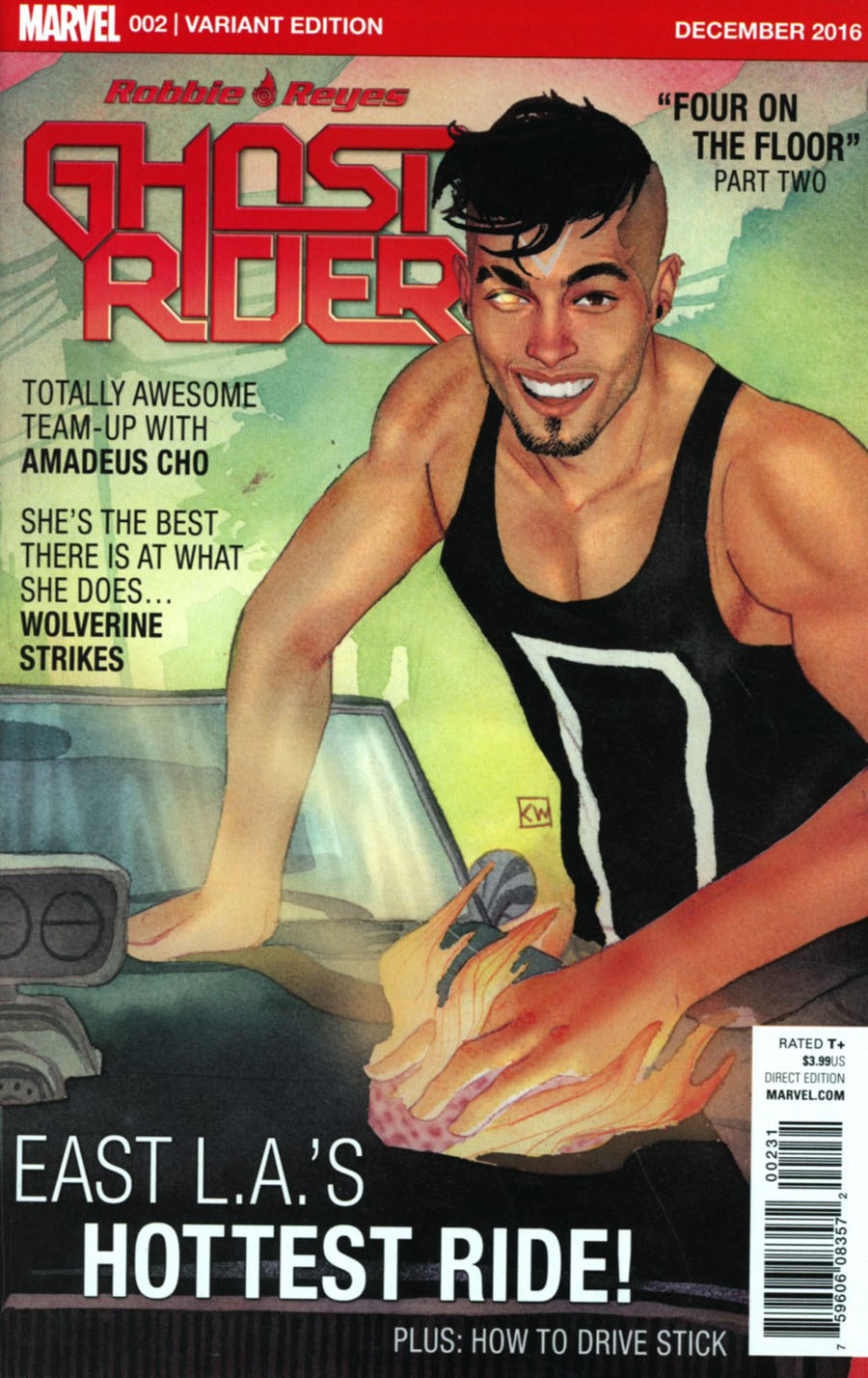 Ghost Rider Vol 7 #2 Cover C Incentive Kevin Wada Variant Cover