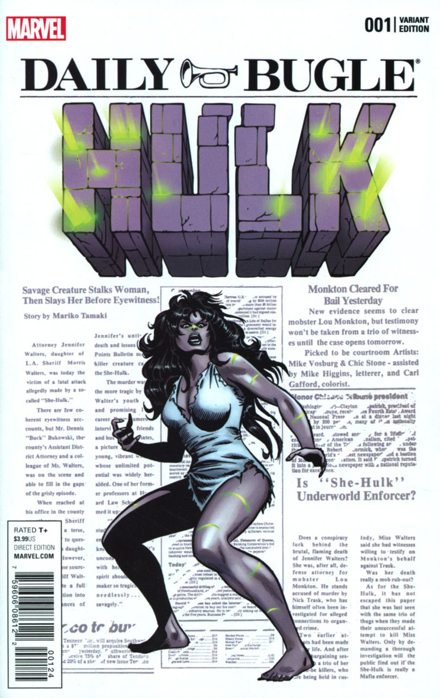 Hulk Vol 4 #1 Cover J Incentive Retailer Bonus Variant Cover