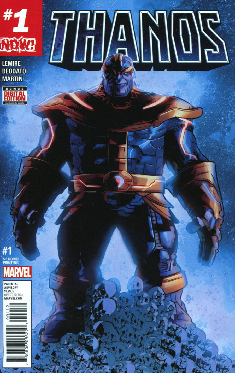 Thanos Vol 2 #1 Cover F 2nd Ptg Mike Deodato Jr Variant Cover (Marvel Now Tie-In)