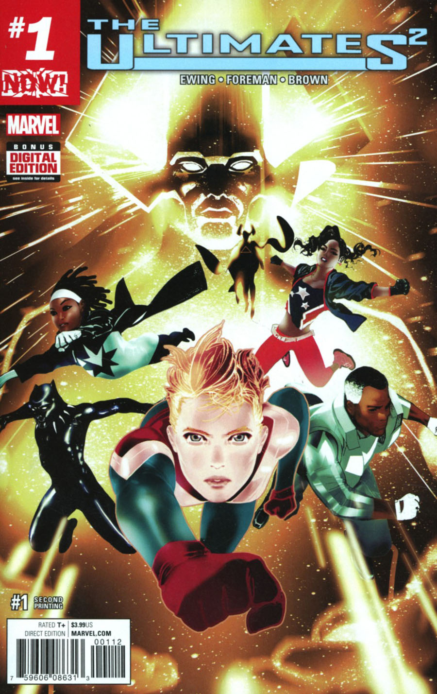 Ultimates (Squared) #1 Cover F 2nd Ptg Travel Foreman Variant Cover (Marvel Now Tie-In)