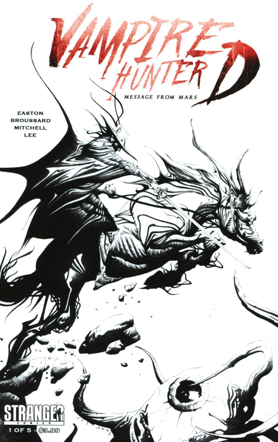 Vampire Hunter D Message From Mars #1 Cover F 2nd Ptg Jae Lee Variant Cover 