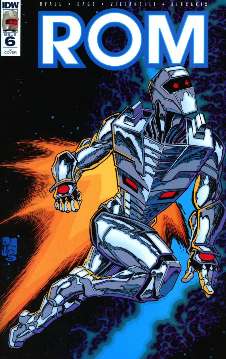 ROM Vol 2 #6 Cover E Incentive Pat Broderick Variant Cover