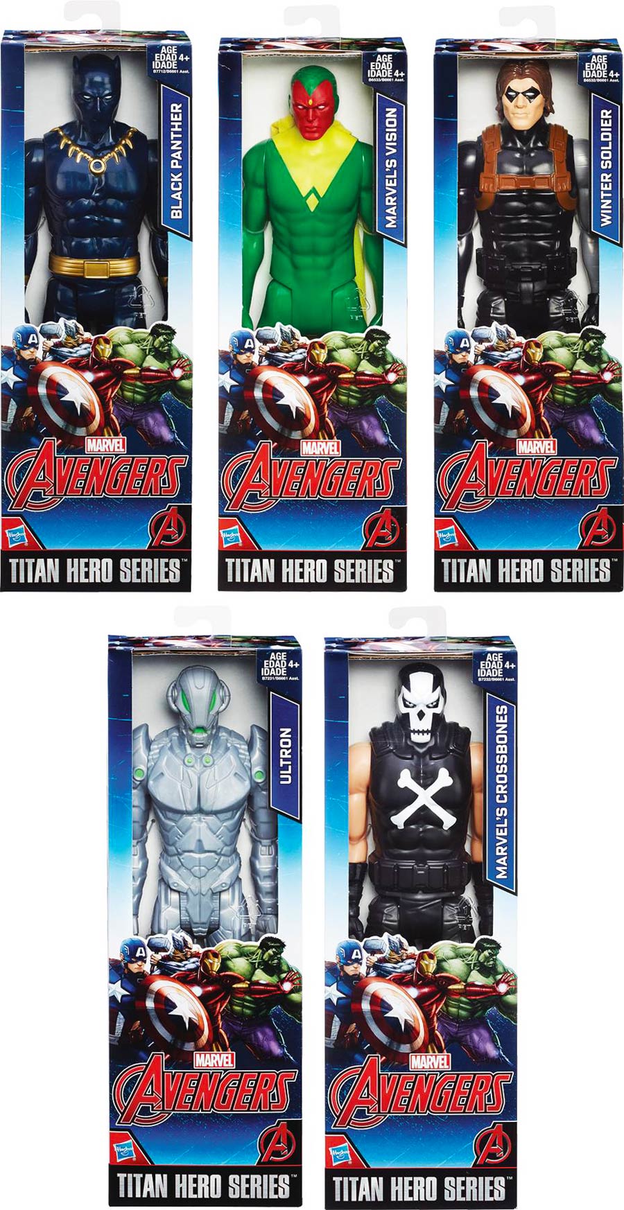 Avengers Titan Hero 12-Inch Action Figure Assortment Case 201602