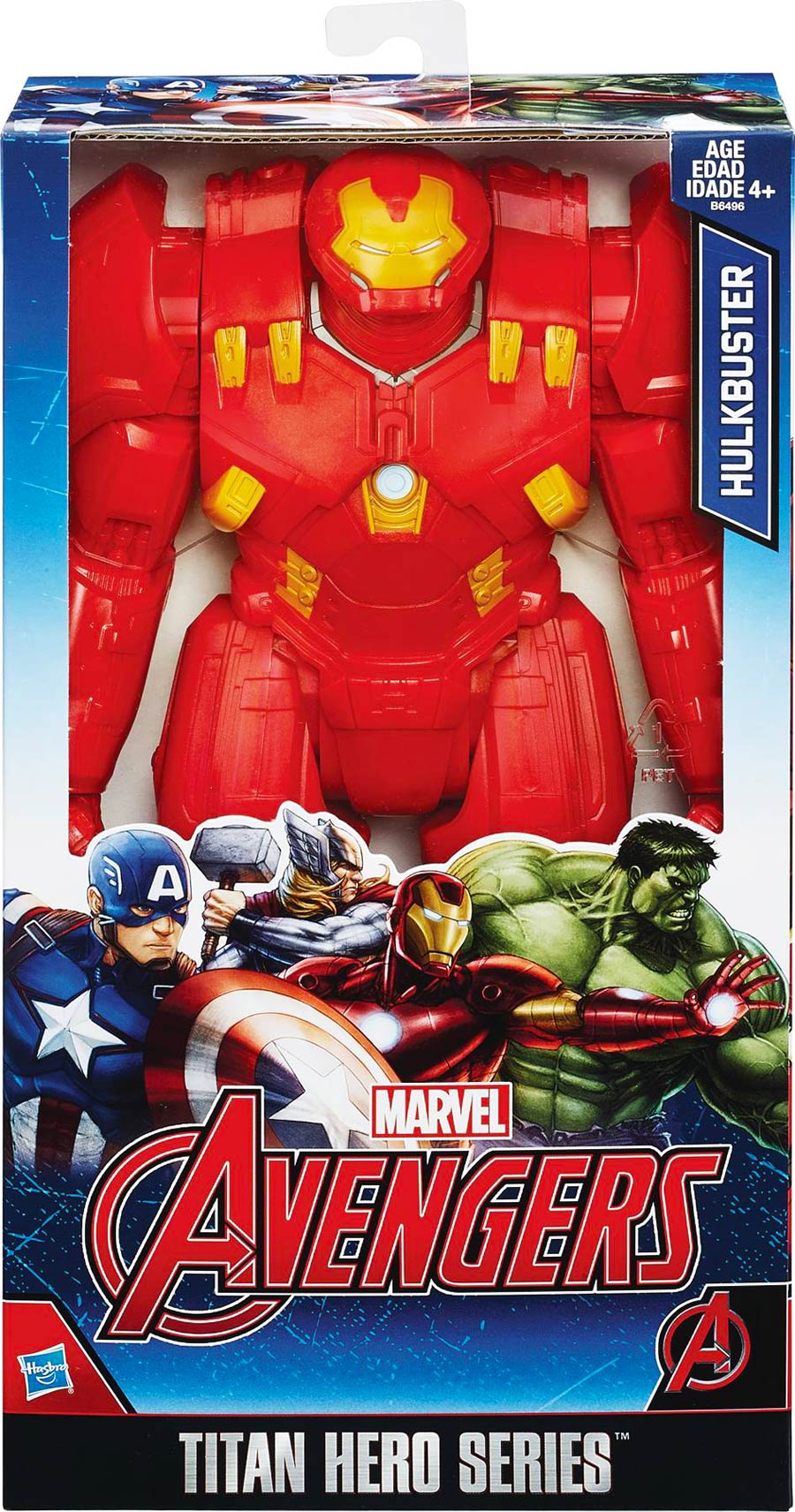 Avengers Titan Hero 12-Inch Hulkbuster Action Figure Case