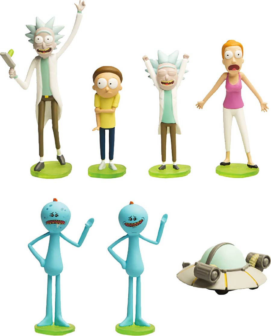 Rick And Morty Mini Figures Blind Mystery Box