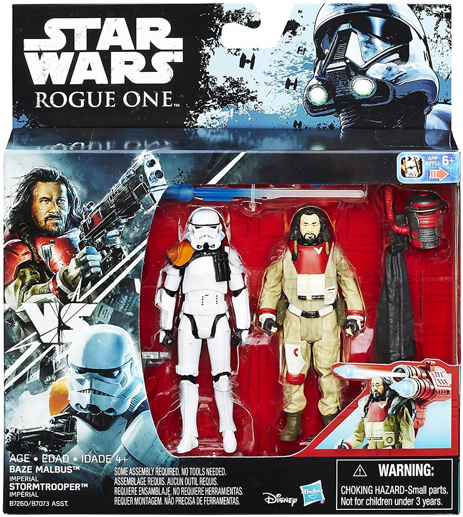 Star Wars Universe 3-3/4 Inch Deluxe 2-Pack Action Figure Assortment 201602 - Malbus & Stormtrooper