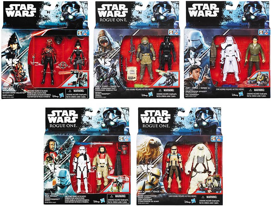 Star Wars Universe 3-3/4 Inch Deluxe 2-Pack Action Figure Assortment Case 201602