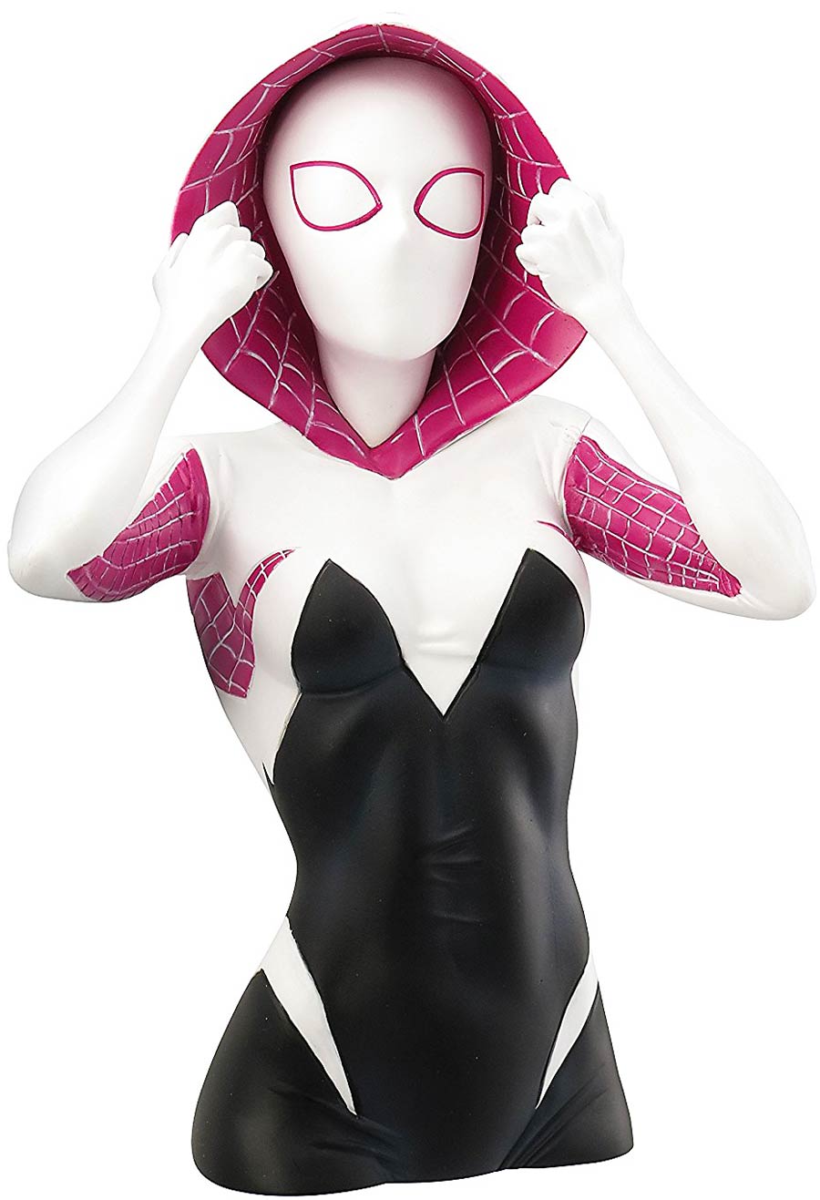 Spider-Gwen Bust Bank