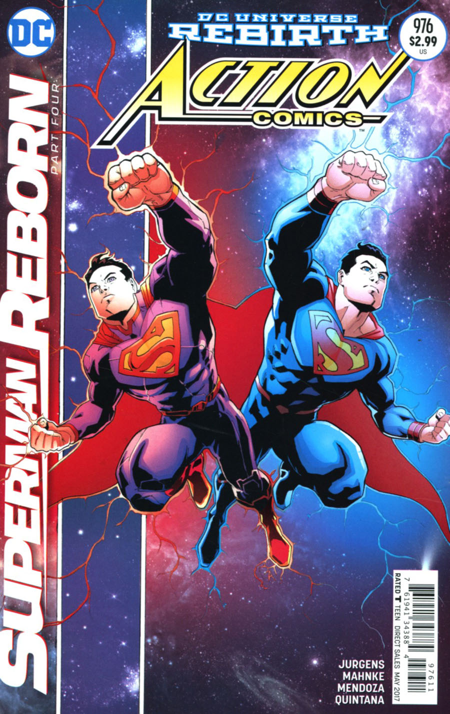 Action Comics Vol 2 #976 Cover A Regular Patrick Gleason & Mick Gray Cover (Superman Reborn Part 4)