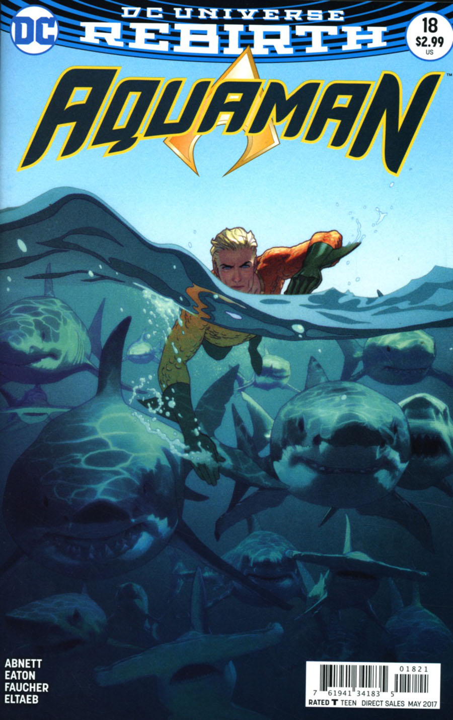 Aquaman Vol 6 #18 Cover B Variant Joshua Middleton Cover
