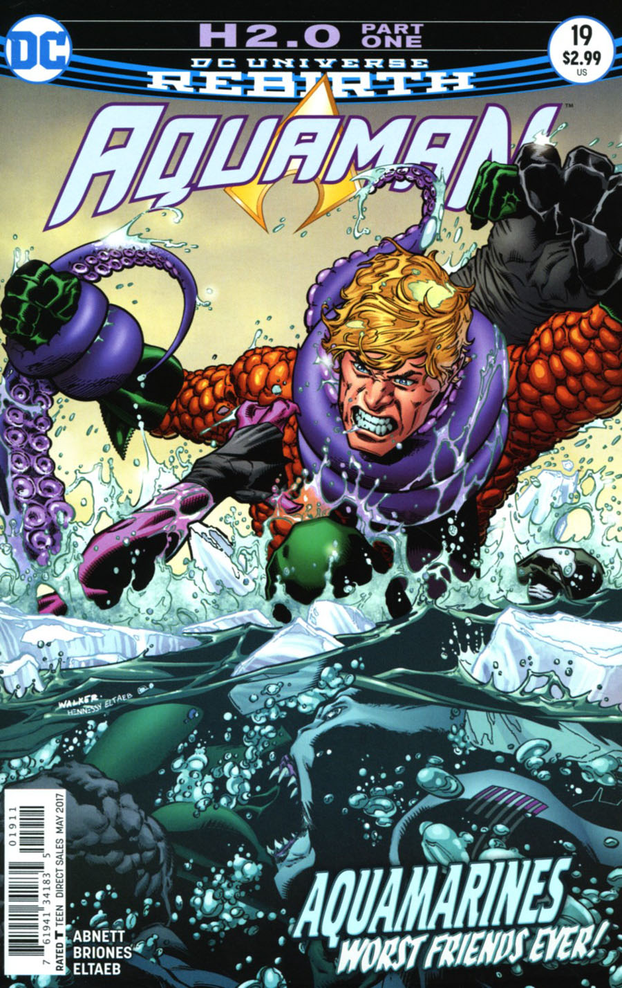 Aquaman Vol 6 #19 Cover A Regular Brad Walker & Andrew Hennessy Cover