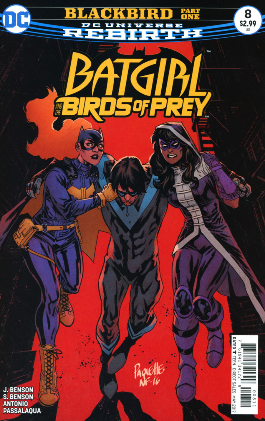 Batgirl And The Birds Of Prey #8 Cover A Regular Yanick Paquette Cover