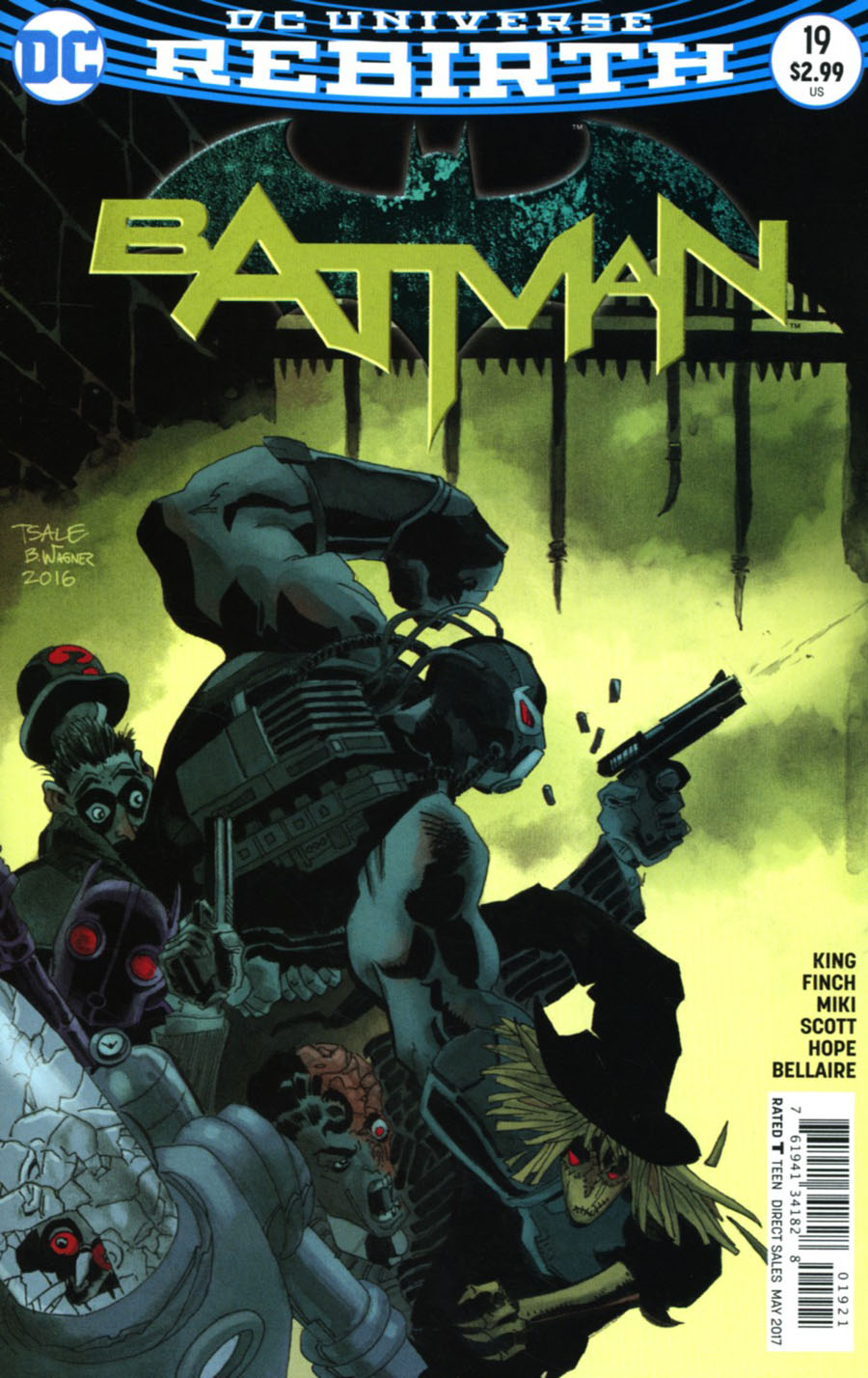 Batman Vol 3 #19 Cover B Variant Tim Sale Cover