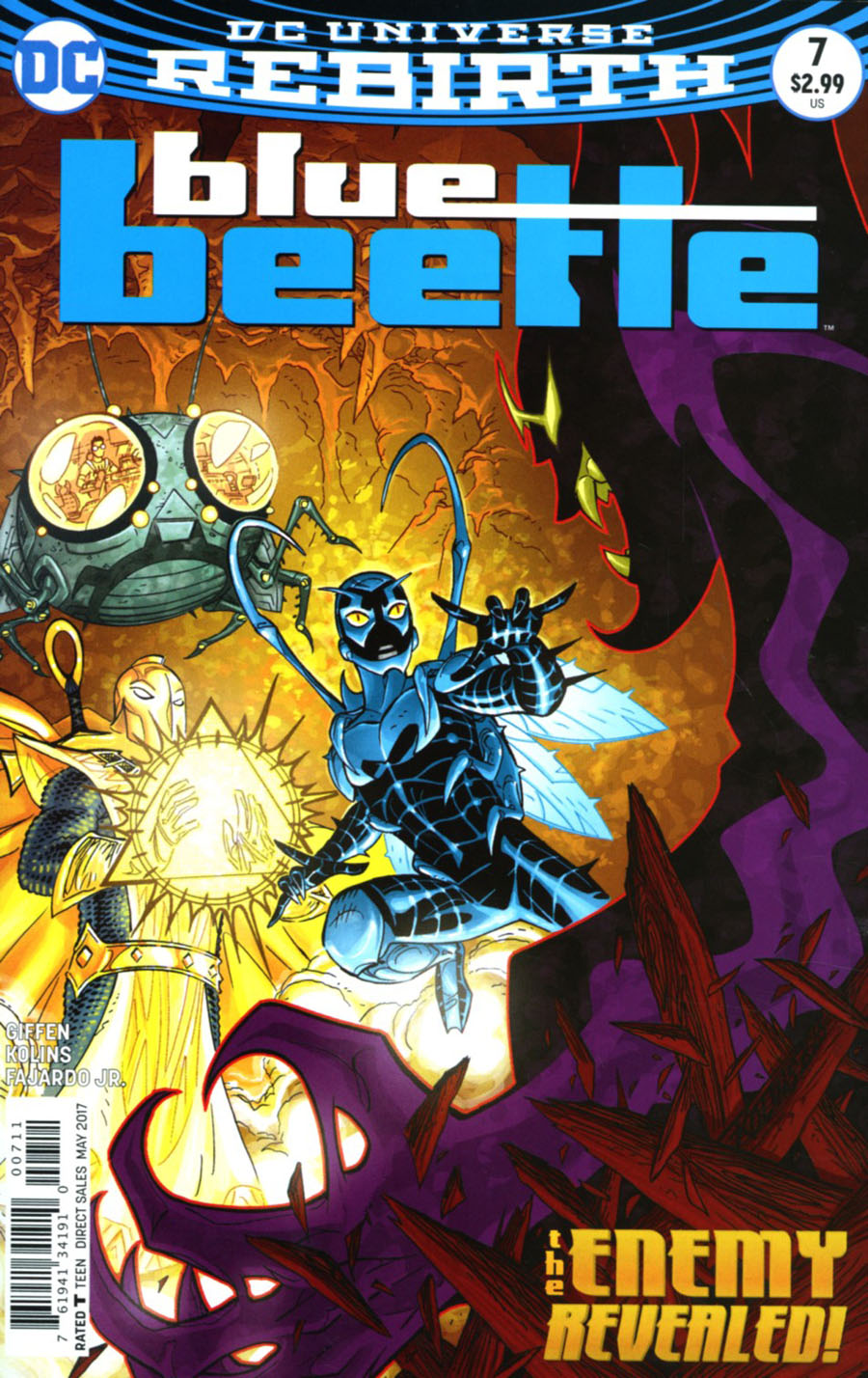 Blue Beetle (DC) Vol 4 #7 Cover A Regular Scott Kolins Cover
