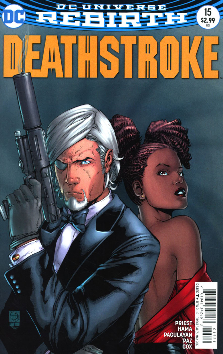 Deathstroke Vol 4 #15 Cover B Variant Shane Davis Cover