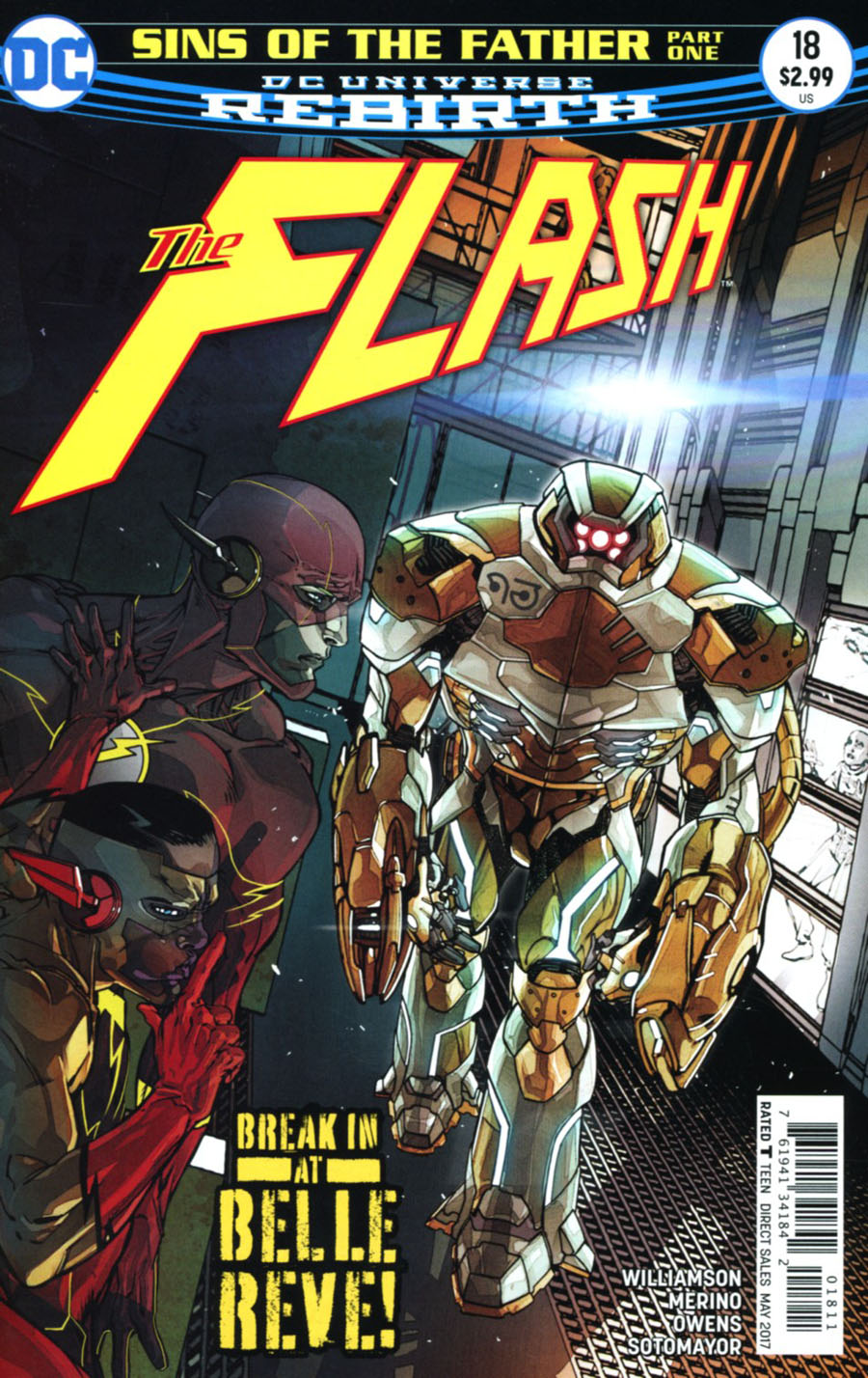 Flash Vol 5 #18 Cover A Regular Carmine Di Giandomenico Cover