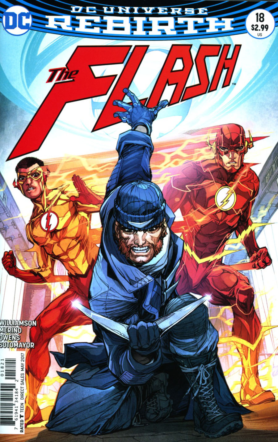 Flash Vol 5 #18 Cover B Variant Dave Johnson Cover