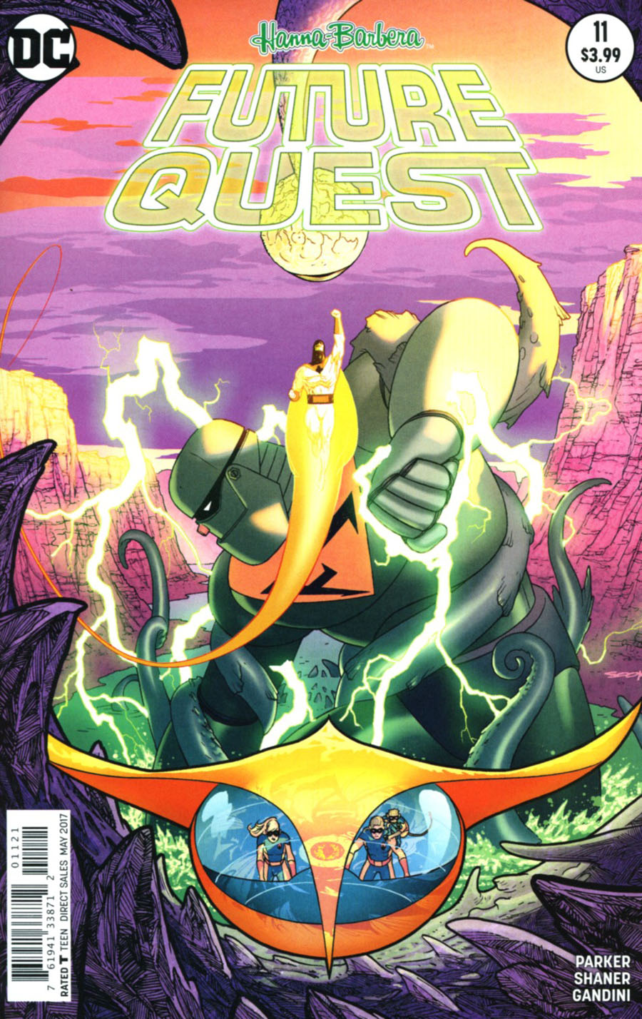 Future Quest #11 Cover B Variant Ryan Sook Cover