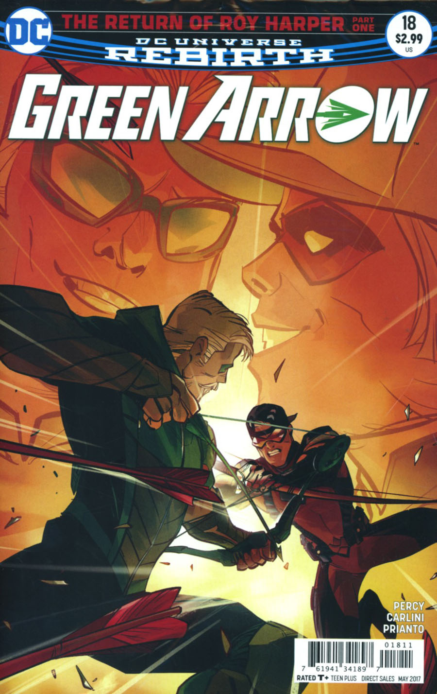 Green Arrow Vol 7 #18 Cover A Regular Otto Schmidt Cover With Polybag