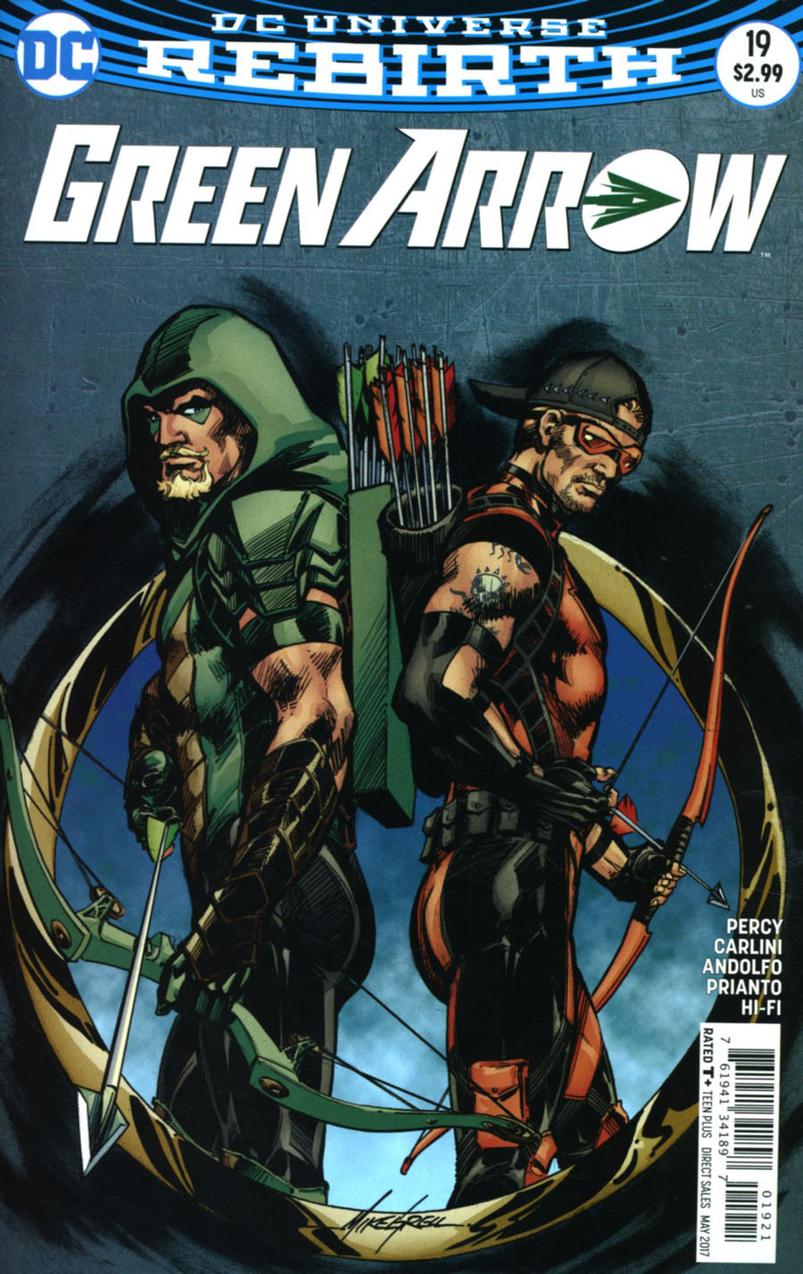 Green Arrow Vol 7 #19 Cover B Variant Mike Grell Cover