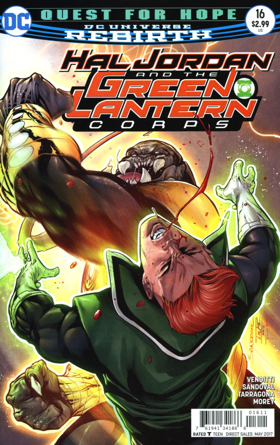 Hal Jordan And The Green Lantern Corps #16 Cover A Regular Rafa Sandoval & Jordi Tarragona Cover