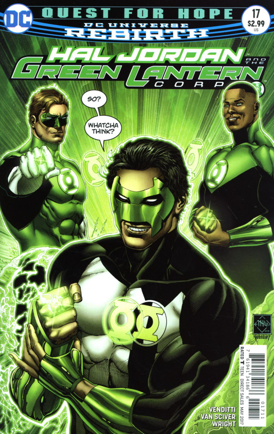 Hal Jordan And The Green Lantern Corps #17 Cover A Regular Ethan Van Sciver Cover