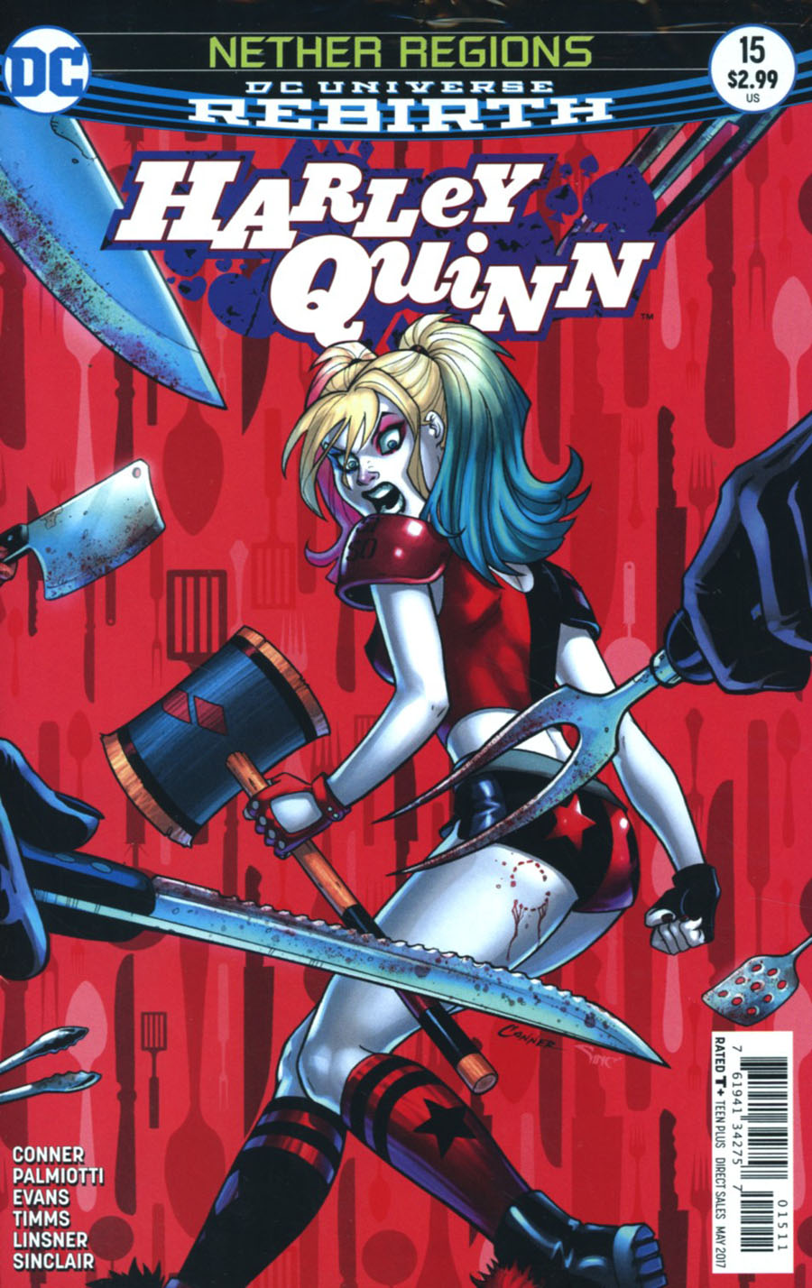 Harley Quinn Vol 3 #15 Cover A Regular Amanda Conner Cover With Polybag
