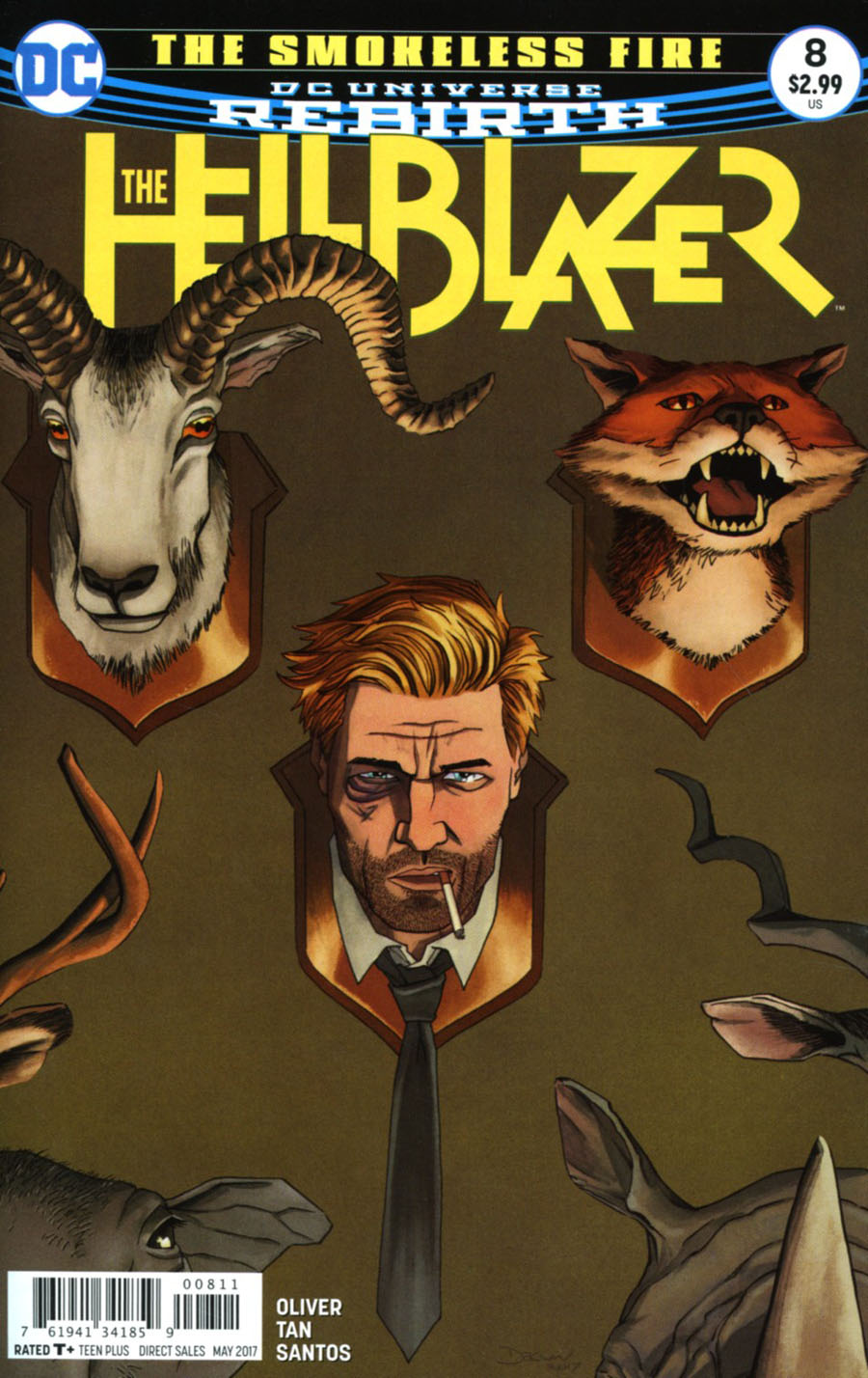 Hellblazer Vol 2 #8 Cover A Regular John Cassaday Cover