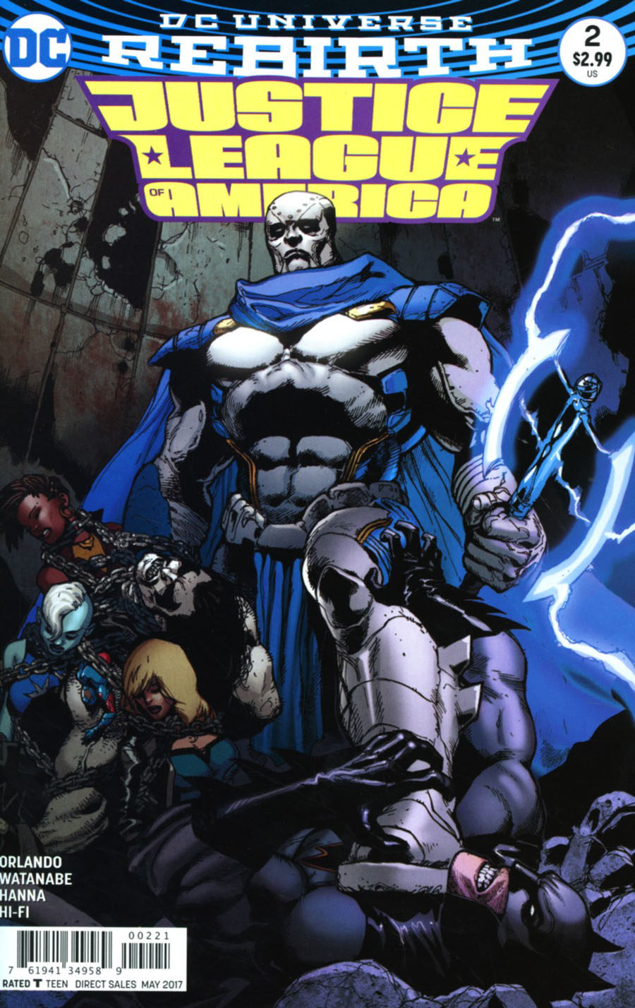 Justice League Of America Vol 5 #2 Cover B Variant Doug Mahnke Cover