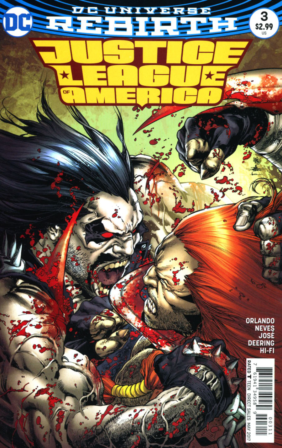 Justice League Of America Vol 5 #3 Cover A Regular Ivan Reis & Joe Prado Cover