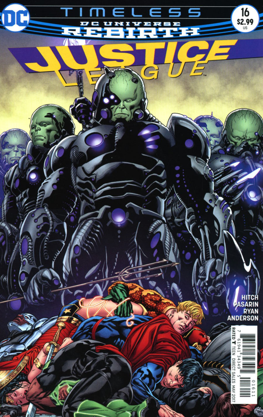 Justice League Vol 3 #16 Cover A Regular Fernando Pasarin & Matt Ryan Cover