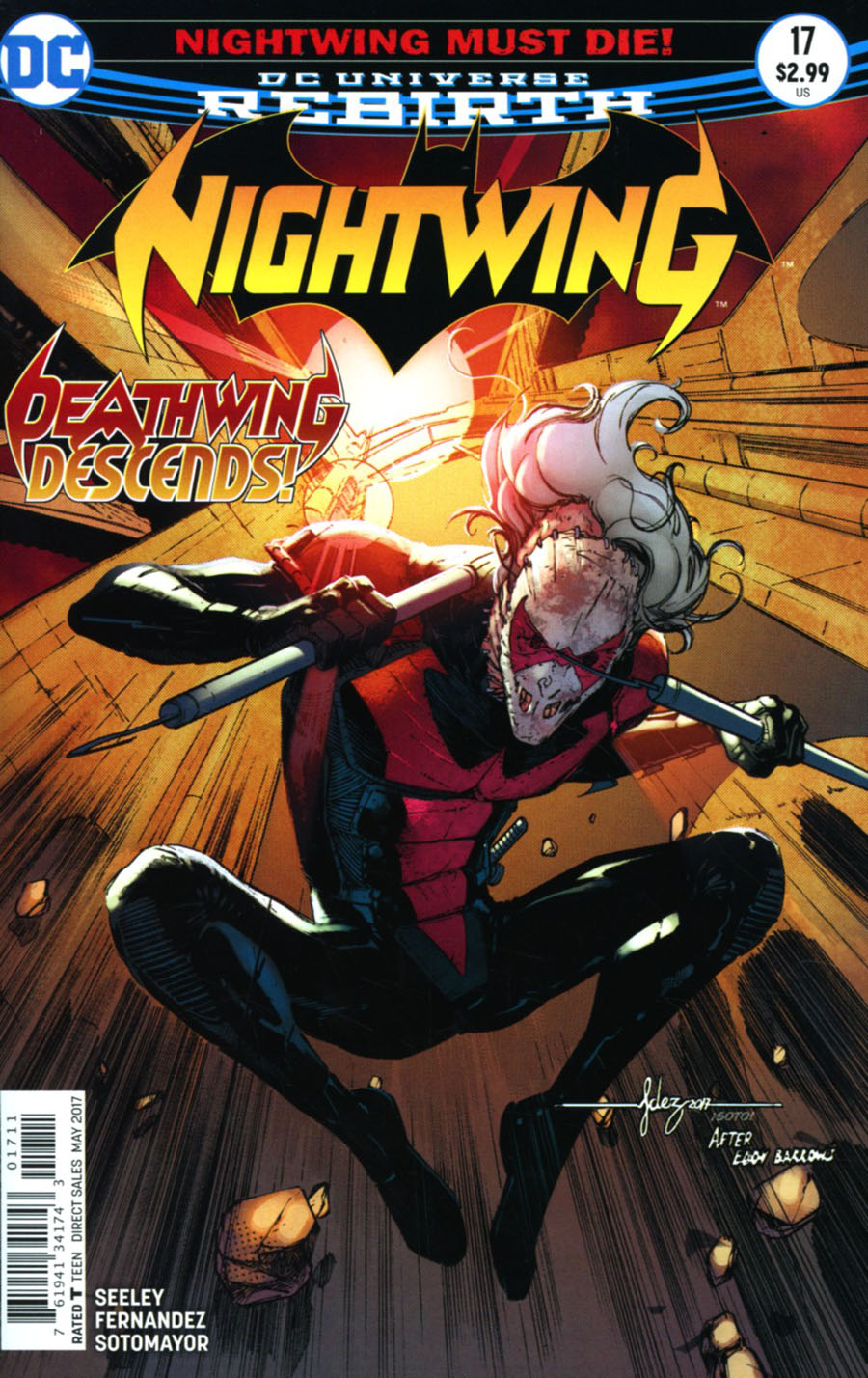 Nightwing Vol 4 #17 Cover A Regular Javier Fernandez Cover