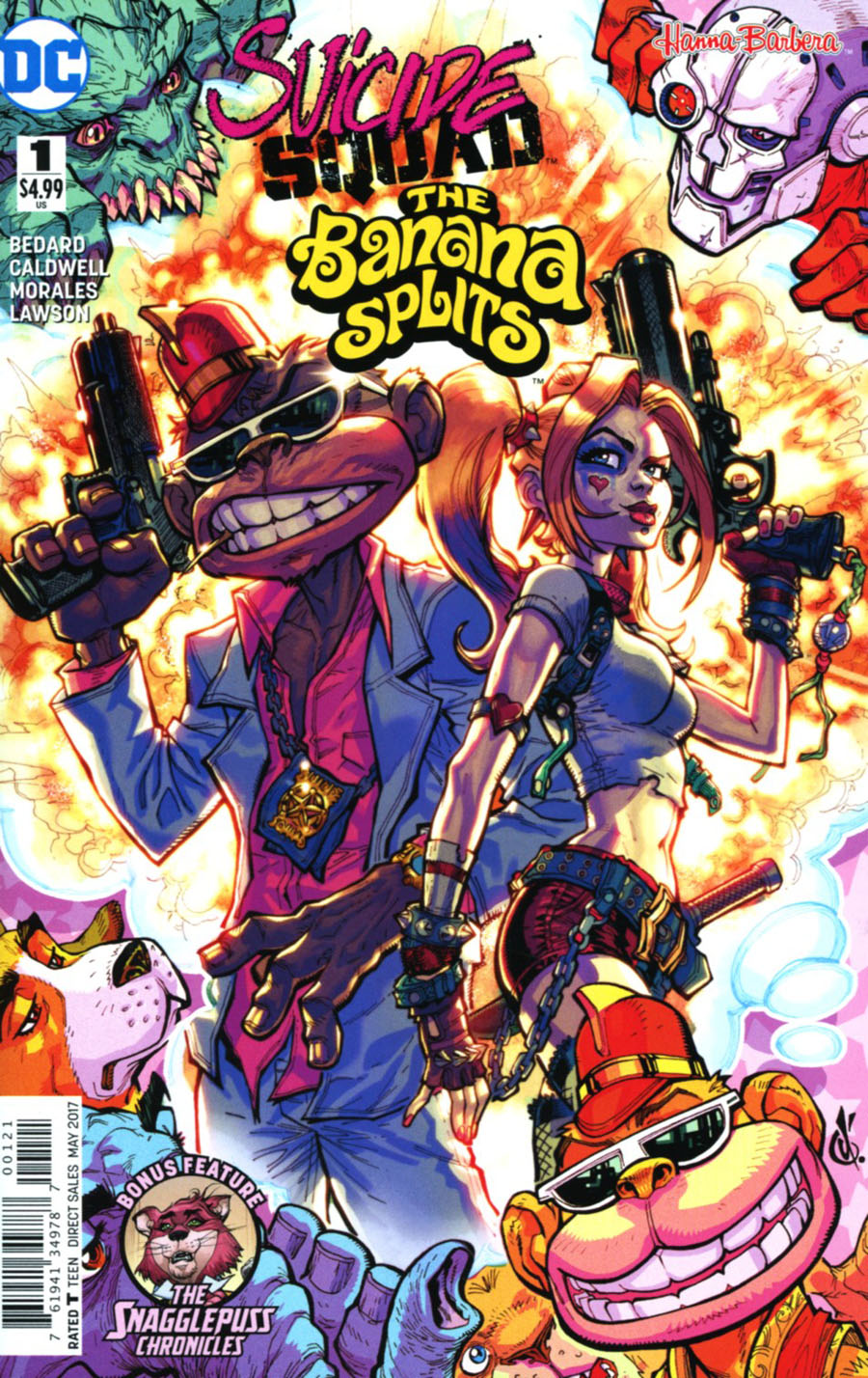 Suicide Squad Banana Splits Special #1 Cover B Variant Ben Caldwell Cover
