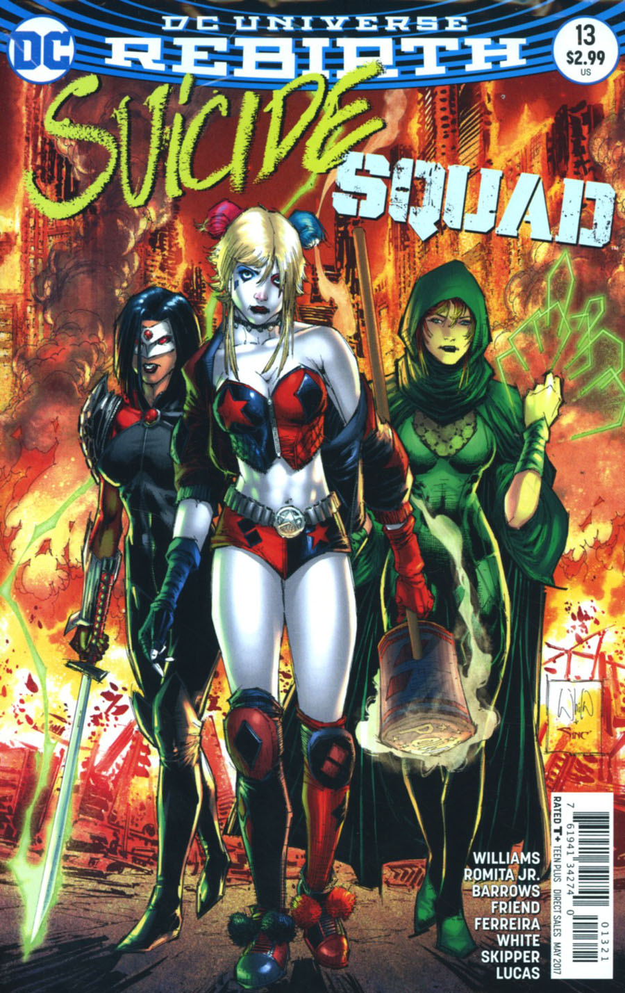 Suicide Squad Vol 4 #13 Cover B Variant Whilce Portacio Cover With Polybag