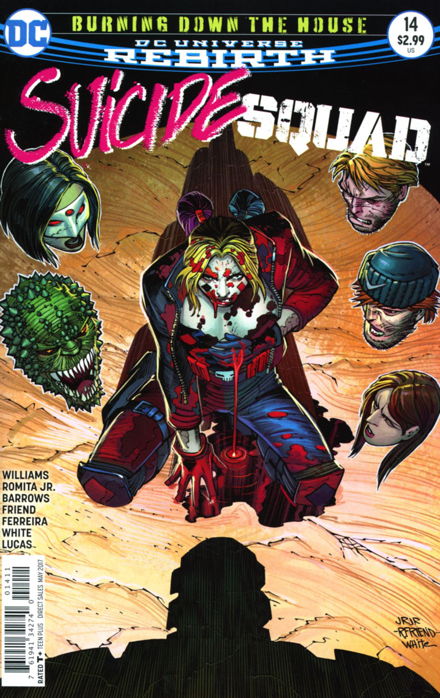 Suicide Squad Vol 4 #14 Cover A Regular John Romita Jr & Danny Miki Cover