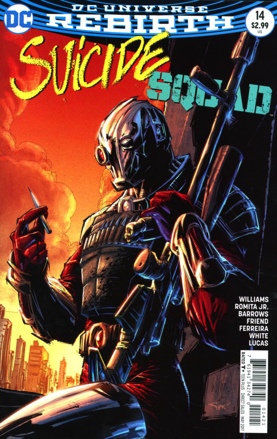 Suicide Squad Vol 4 #14 Cover B Variant Whilce Portacio Cover